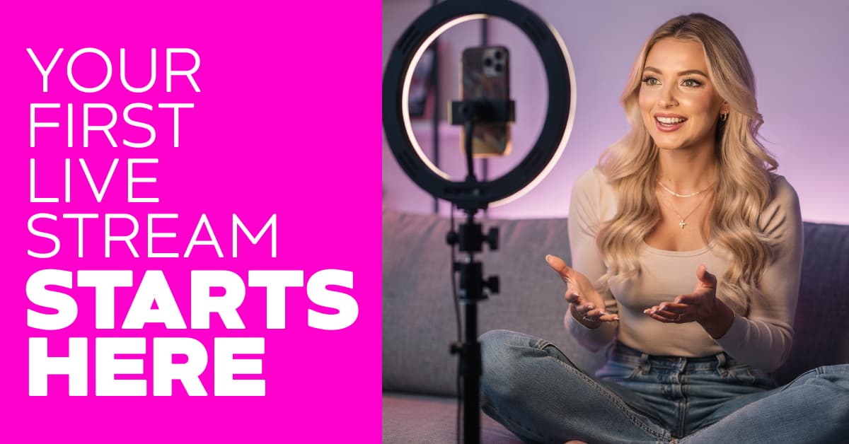 Creator going live on Tango mobile app for the first time