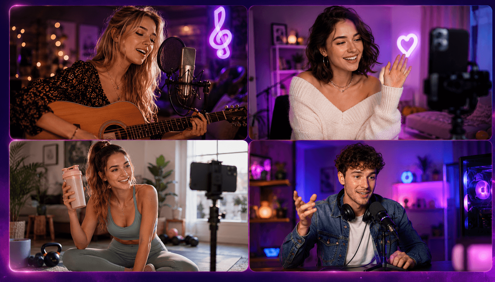 Four live streaming styles on Tango in Europe